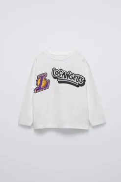 T-SHIRT LOS ANGELES LAKERS NBA ©-ZARA Sale
