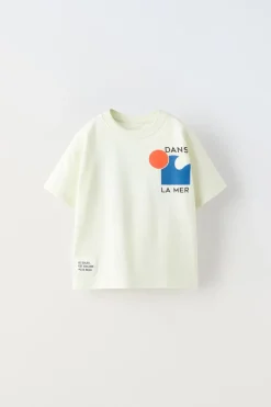 T-SHIRT MAR ETIQUETA-ZARA Online