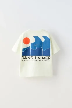 T-SHIRT MAR ETIQUETA-ZARA Online