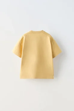 T-SHIRT MEDIUM WEIGHT ETIQUETA-ZARA Online