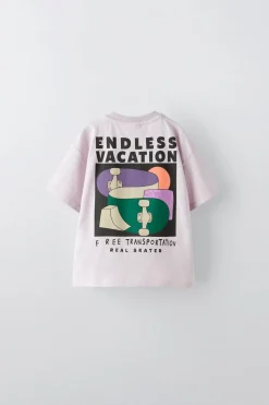 T-SHIRT REMENDO SKATE-ZARA Store