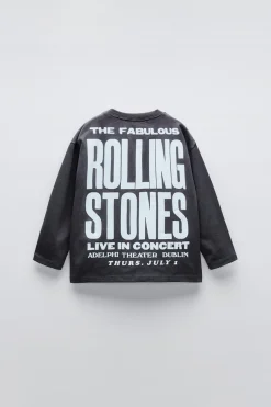 T-SHIRT ROLLING STONES ©-ZARA Outlet