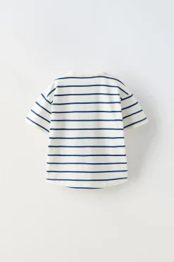 T-SHIRT ÀS RISCAS-ZARA Outlet