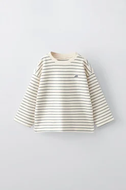 T-SHIRT ÀS RISCAS HEAVY WEIGHT-ZARA Shop
