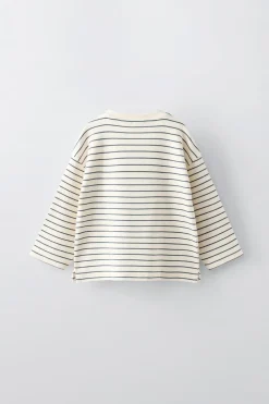 T-SHIRT ÀS RISCAS HEAVY WEIGHT-ZARA Shop