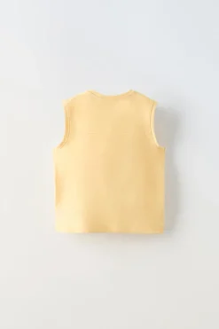 T-SHIRT SEM MANGAS-ZARA Hot