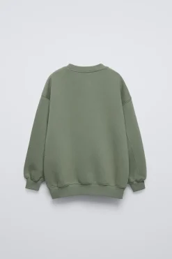 T-SHIRT TEXTO FLOCK-ZARA Cheap