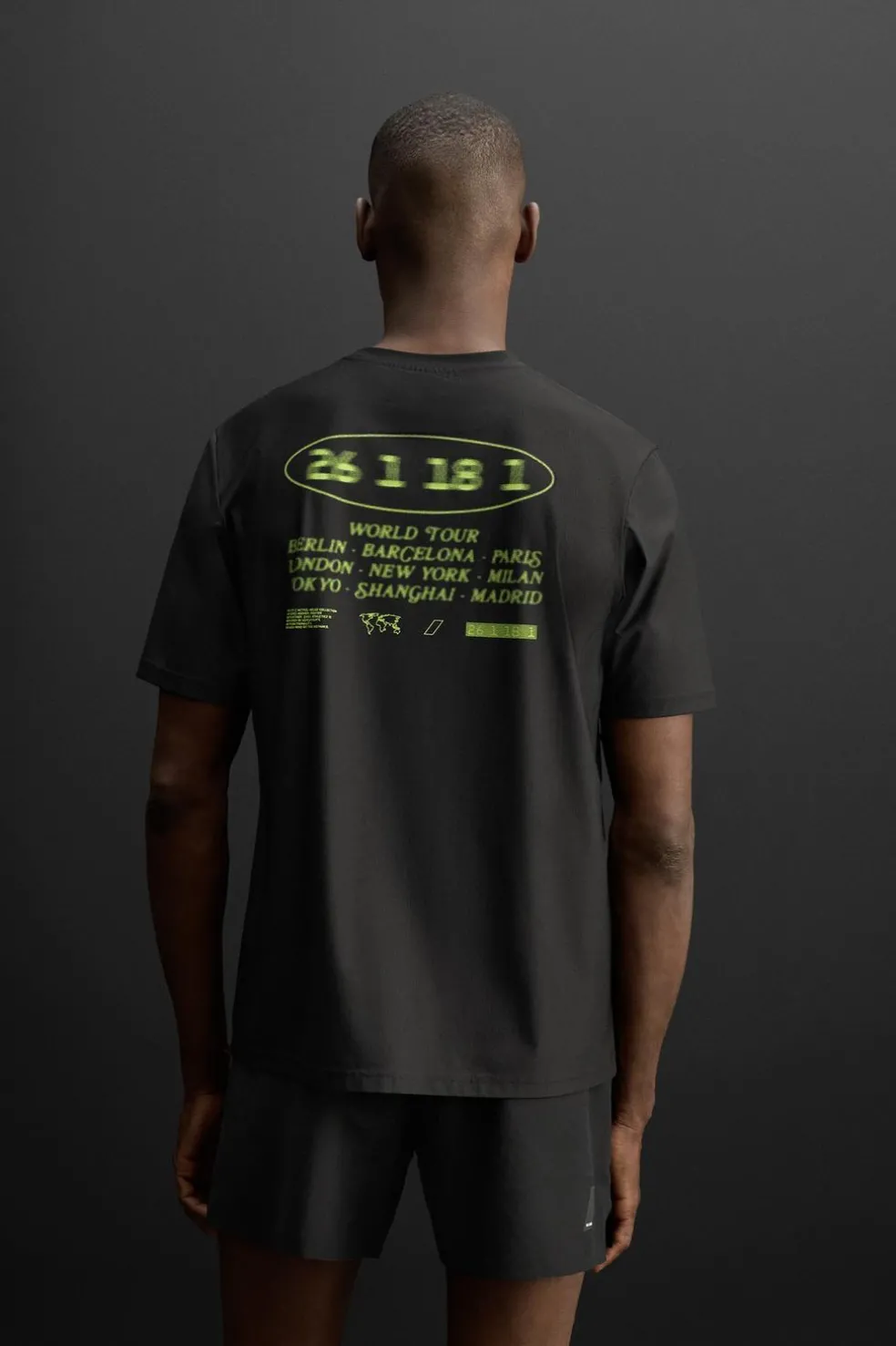 ZARA T-Shirts^T-SHIRT TREINO ESTRUTURA Preto