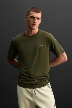 ZARA T-Shirts^T-SHIRT TREINO ESTRUTURA Verde-garrafa