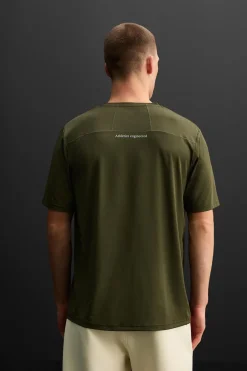 ZARA T-Shirts^T-SHIRT TREINO ESTRUTURA Verde-garrafa