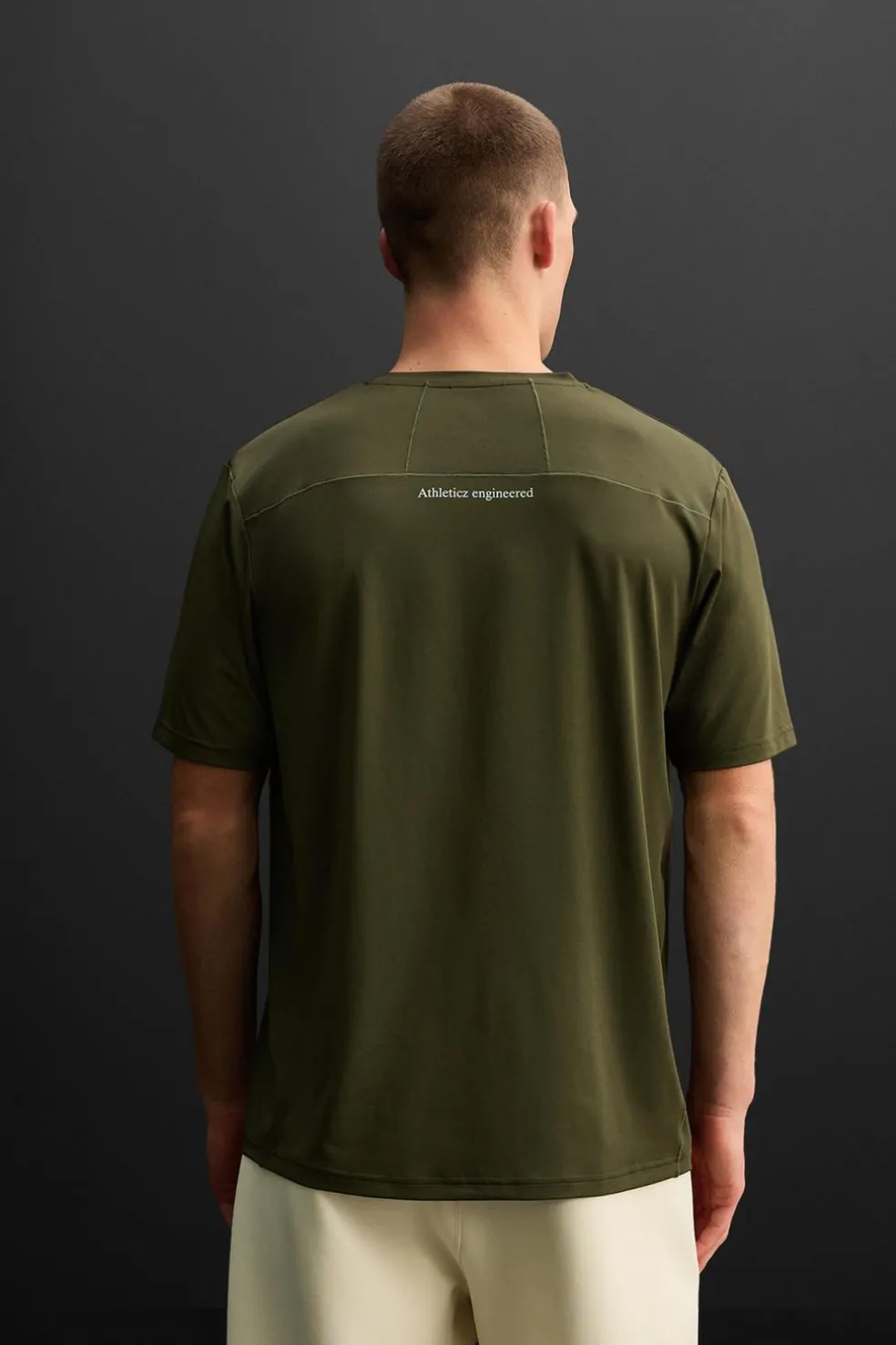 ZARA T-Shirts^T-SHIRT TREINO ESTRUTURA Verde-garrafa