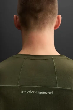 ZARA T-Shirts^T-SHIRT TREINO ESTRUTURA Verde-garrafa