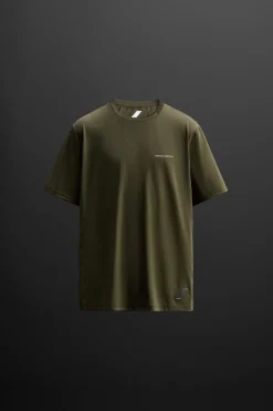 ZARA T-Shirts^T-SHIRT TREINO ESTRUTURA Verde-garrafa