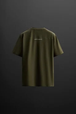 ZARA T-Shirts^T-SHIRT TREINO ESTRUTURA Verde-garrafa