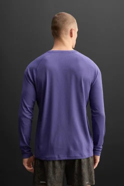 ZARA T-Shirts^T-SHIRT TREINO ESTRUTURA Azul-tinta