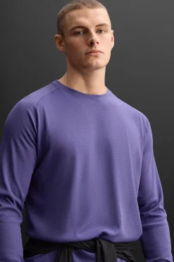 ZARA T-Shirts^T-SHIRT TREINO ESTRUTURA Azul-tinta