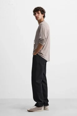 ZARA T-Shirts^T-SHIRT VISCOSE - LÃ Castanho