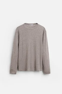 ZARA T-Shirts^T-SHIRT VISCOSE - LÃ Castanho