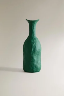 ZARA Presentes Para O Lar|Presentes Para O Lar^VASO METAL ESTREITO IRREGULAR Verde