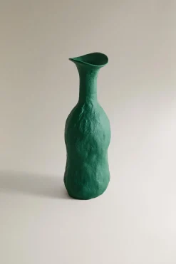 ZARA Presentes Para O Lar|Presentes Para O Lar^VASO METAL ESTREITO IRREGULAR Verde