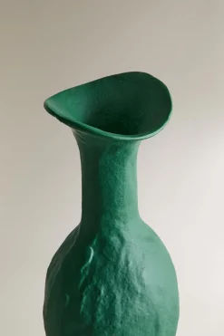 ZARA Presentes Para O Lar|Presentes Para O Lar^VASO METAL ESTREITO IRREGULAR Verde