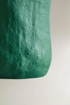 ZARA Presentes Para O Lar|Presentes Para O Lar^VASO METAL ESTREITO IRREGULAR Verde