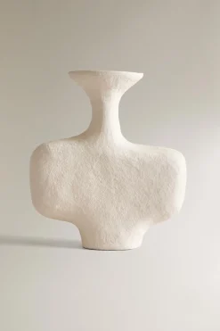 ZARA Presentes Para O Lar|Presentes Para O Lar^VASO METAL LARGO IRREGULAR Mostarda