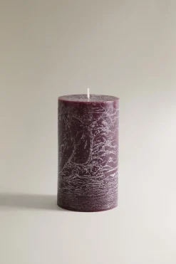 ZARA Fragrâncias Para Casa|Fragrâncias Para Casa^VELA AROMÁTICA CILINDRO GRANDE GINGERBREAD Vermelho