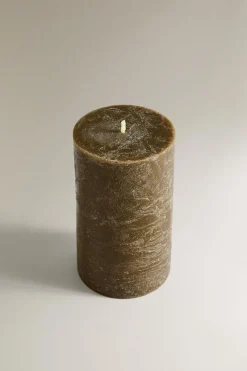 ZARA Fragrâncias Para Casa|Fragrâncias Para Casa^VELA AROMÁTICA CILINDRO GRANDE CHIMNEY Verde