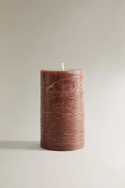ZARA Fragrâncias Para Casa|Fragrâncias Para Casa^VELA AROMÁTICA CILINDRO GRANDE SALTED CARAMEL Creme