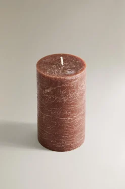 ZARA Fragrâncias Para Casa|Fragrâncias Para Casa^VELA AROMÁTICA CILINDRO GRANDE SALTED CARAMEL Creme