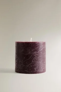 ZARA Fragrâncias Para Casa|Fragrâncias Para Casa^VELA AROMÁTICA CILINDRO PEQUENO GINGERBREAD Vermelho