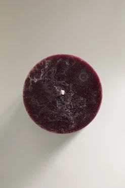 ZARA Fragrâncias Para Casa|Fragrâncias Para Casa^VELA AROMÁTICA CILINDRO PEQUENO GINGERBREAD Vermelho