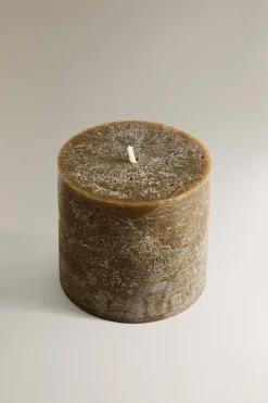 ZARA Fragrâncias Para Casa|Fragrâncias Para Casa^VELA AROMÁTICA CILINDRO PEQUENO CHIMNEY Verde