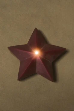 ZARA Presentes Para O Lar|Presentes Para O Lar^VELA AROMÁTICA ESTRELA GINGERBREAD Vermelho