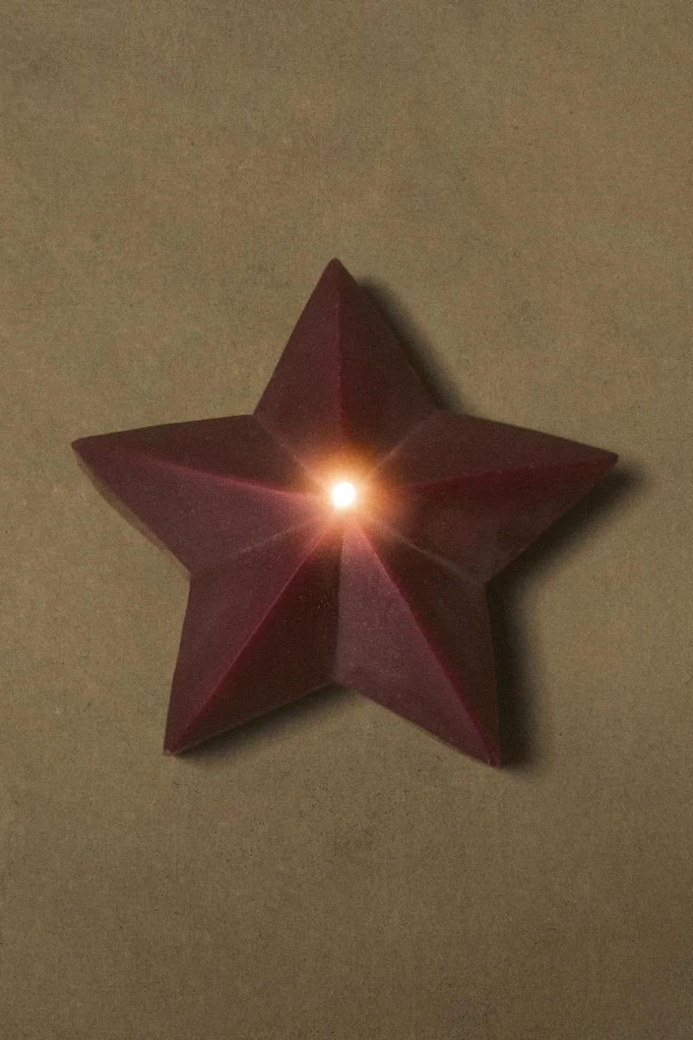 ZARA Presentes Para O Lar|Presentes Para O Lar^VELA AROMÁTICA ESTRELA GINGERBREAD Vermelho