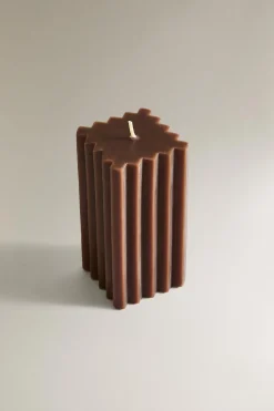 ZARA Fragrâncias Para Casa|Fragrâncias Para Casa^VELA AROMÁTICA ETERNAL OUD Castanho-vigoré