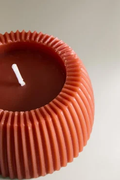 ZARA Presentes Para O Lar|Presentes Para O Lar^VELA DECORATIVA RISCADA CÔNCAVA Telha
