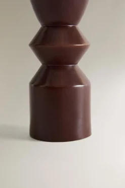 ZARA Presentes Para O Lar|Presentes Para O Lar^VELA GEOMÉTRICA NANUSHKA Castanho