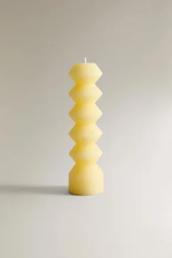 ZARA Presentes Para O Lar|Presentes Para O Lar^VELA GEOMÉTRICA NANUSHKA Amarelo