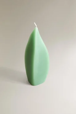 ZARA Presentes Para O Lar|Presentes Para O Lar^VELA SILHUETA CURVA NANUSHKA Verde