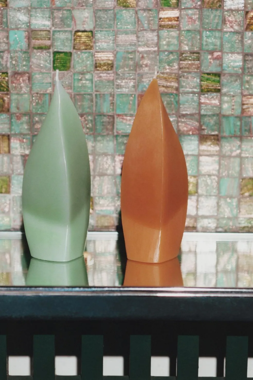 ZARA Presentes Para O Lar|Presentes Para O Lar^VELA SILHUETA CURVA NANUSHKA Verde