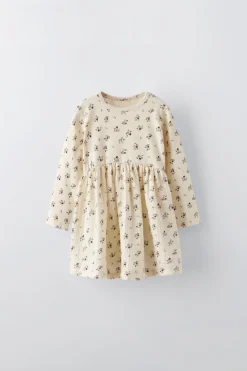VESTIDO COMBINADO FLORES-ZARA New
