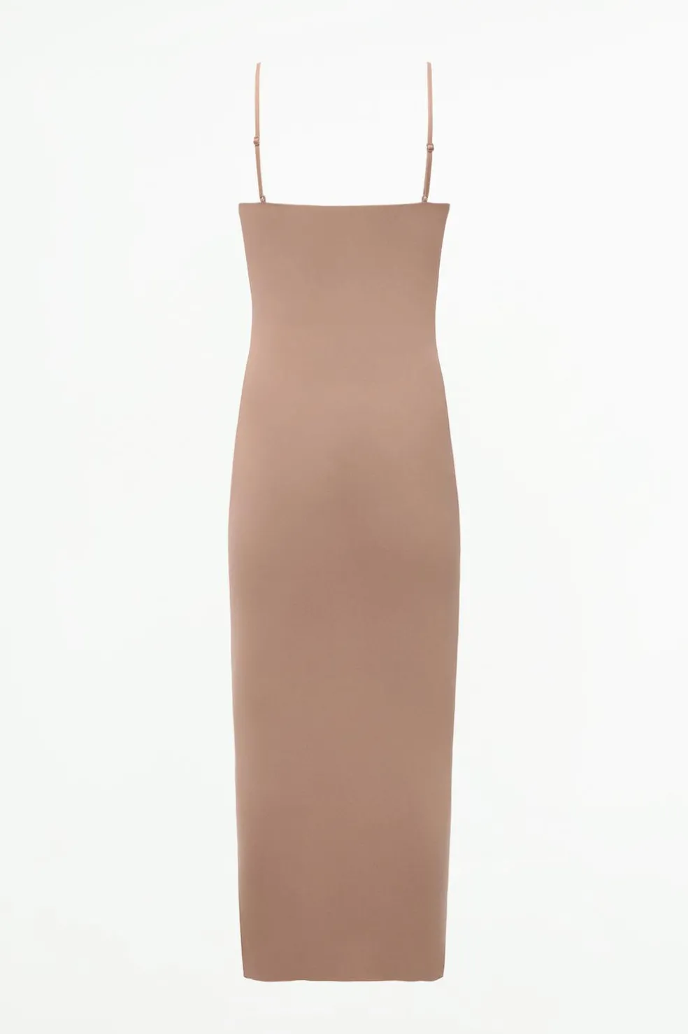 ZARA Vestidos|Lingerie^VESTIDO COMPRIDO EM POLIAMIDA rosa-bege