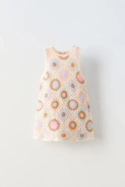 VESTIDO CROCHÉ-ZARA Best
