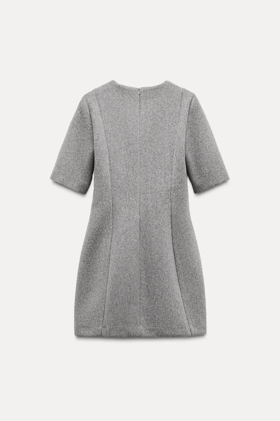 ZARA Winter Layersnew|Vestidos^VESTIDO CURTO Cinzento-vigoré
