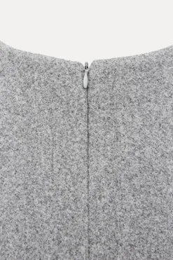 ZARA Winter Layersnew|Vestidos^VESTIDO CURTO Cinzento-vigoré