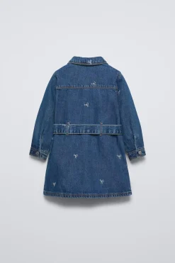 VESTIDO DE GANGA COM LAÇOS-ZARA Best