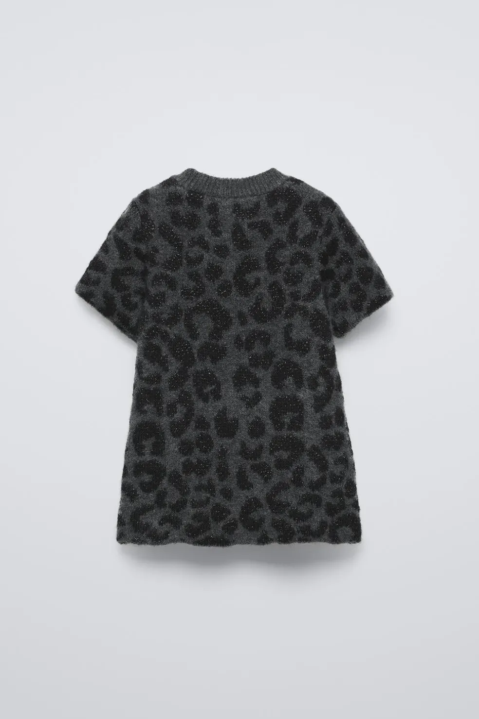 VESTIDO DE MALHA COM ESTAMPADO ANIMAL PRINT-ZARA New