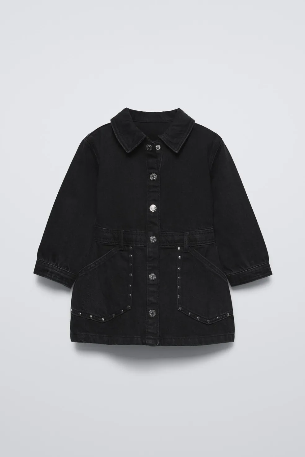 VESTIDO GANGA COM TACHAS-ZARA Sale
